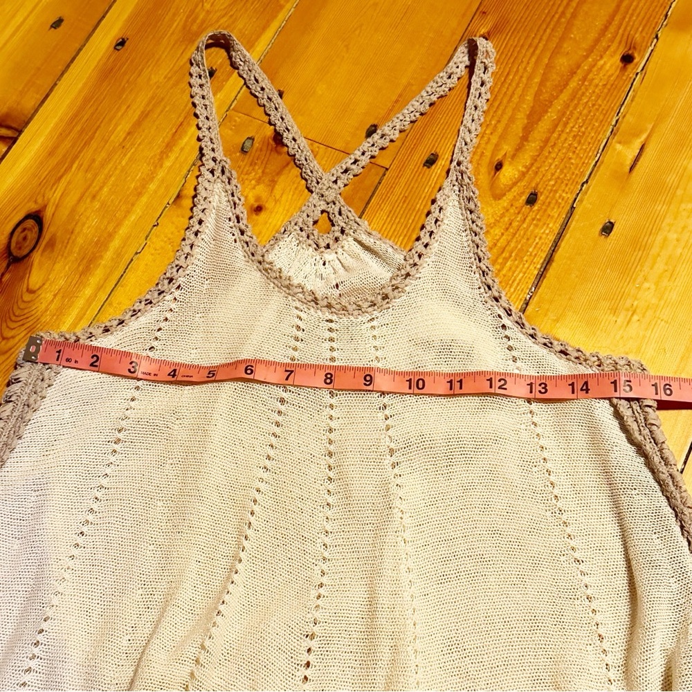 Angel of the North Knit Flowy A-Line Sleeveless top - Picture 9 of 10